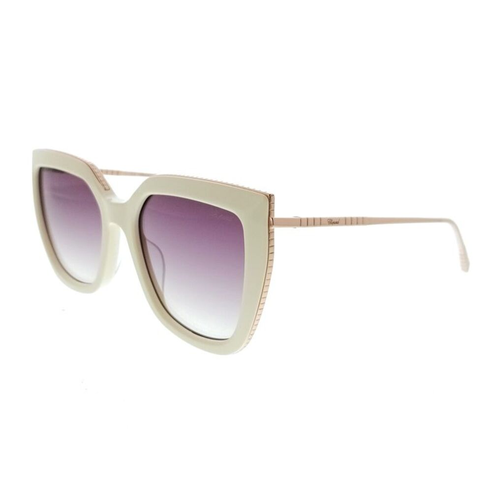 Chopard SCH319M5409FF Dark Havana Cat Eye Womens Sunglasses